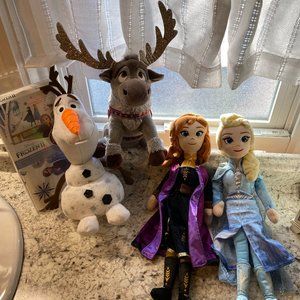 Frozen TY Stuffed Animals - Elsa, Anna, Sven, & Olaf
